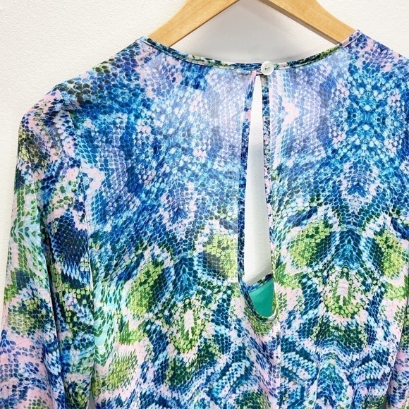 Show Me Your MuMu RARE Rainey Snake Mini Dress Sz S - Picture 5 of 10